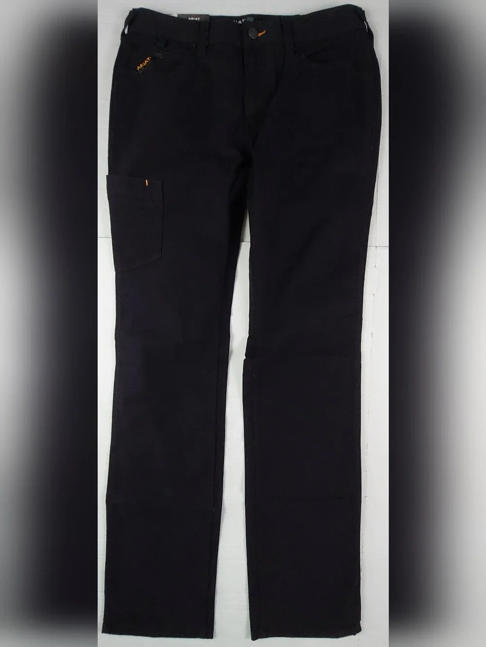Ariat Rebar M4 DuraStretch Pant Mens 33x38 (34x38) Relaxed Straight Black NWT